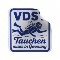VDST - Aufkleber Quadrat 7cm - Taucher
