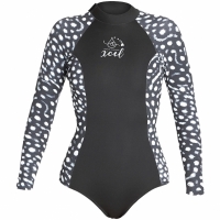 Xcel Axis 2 mm L/S Back Zip Springsuit - Neoprenbody - Whale Shark - Gr. 2 #