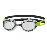 Zoggs Schwimmbrille Predator - Smaller Fit - Farbe: Black / Lime / Clear